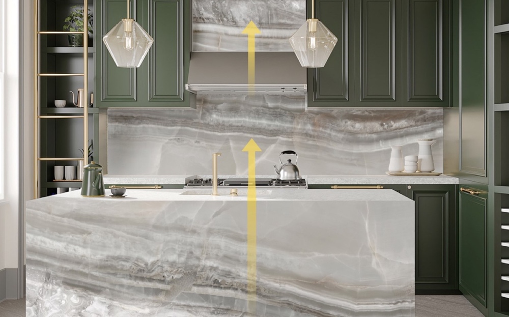 kitchen setting Lakeland bioquartz